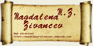 Magdalena Živančev vizit kartica